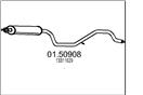 MTS 01.50908 - Stredný tlmič výfuku