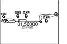 MTS 01.56000 - Stredný tlmič výfuku
