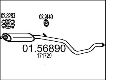 MTS 01.56890 EAN: 8033464023331.