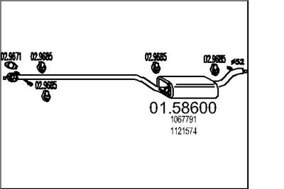 MTS 01.58600 EAN: 8033464025021.