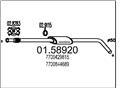 MTS 01.58920 - Stredný tlmič výfuku