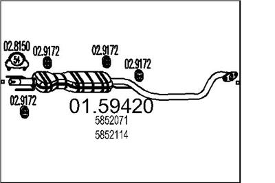 MTS 01.59420 EAN: 8033464025830.