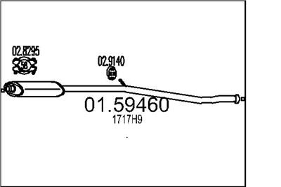 MTS 01.59460 EAN: 8033464025878.