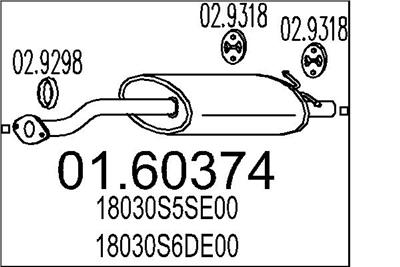 MTS 01.60374 EAN: 8033464308001.