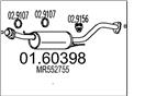 MTS 01.60398 - Koncový tlmič výfuku