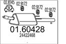 MTS 01.60428 - Koncový tlmič výfuku