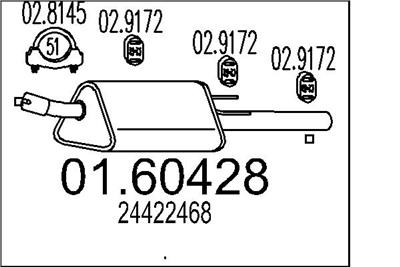 MTS 01.60428 EAN: 8033464309282.