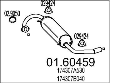 MTS 01.60459 EAN: 8033464309954.