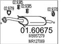 MTS 01.60675 - Koncový tlmič výfuku