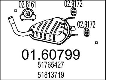 MTS 01.60799 EAN: 8033464457914.