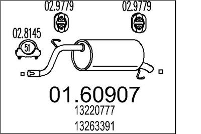 MTS 01.60907 EAN: 8033464898359.