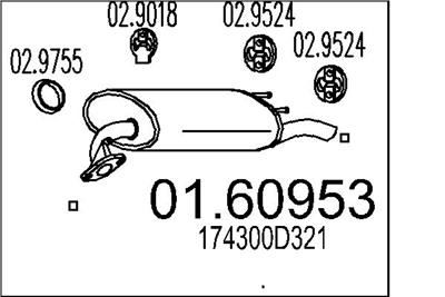 MTS 01.60953 EAN: 8033464899233.