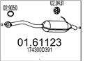 MTS 01.61123 - Koncový tlmič výfuku