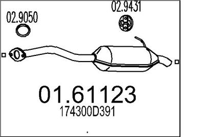 MTS 01.61123 EAN: 8033464930080.