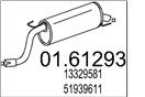 MTS 01.61293 - Koncový tlmič výfuku