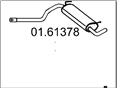MTS 01.61378 - Koncový tlmič výfuku