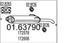 MTS 01.63790 - Koncový tlmič výfuku