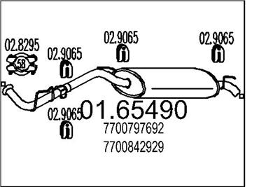 MTS 01.65490 EAN: 8033464034535.