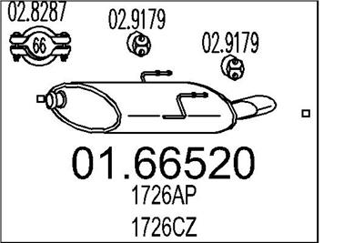 MTS 01.66520 EAN: 8033464035488.