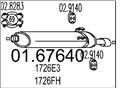 MTS 01.67640 - Koncový tlmič výfuku