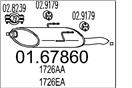 MTS 01.67860 - Koncový tlmič výfuku