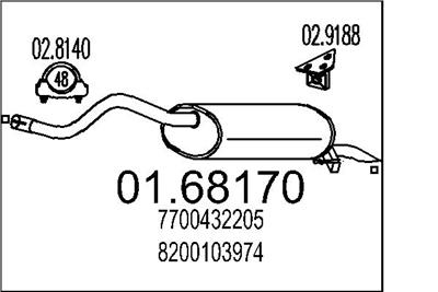 MTS 01.68170 EAN: 8033464037062.