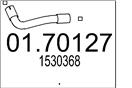 MTS 01.70127 - Výfukové potrubie