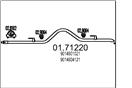 MTS 01.71220 - Výfukové potrubie