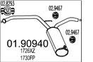 MTS 01.90940 - Koncový tlmič výfuku