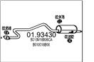 MTS 01.93430 - Koncový tlmič výfuku