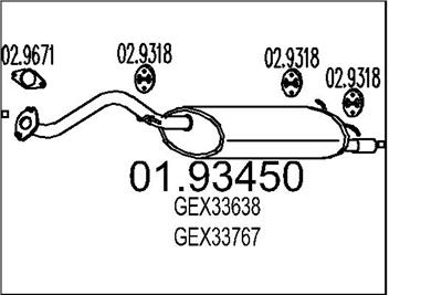 MTS 01.93450 EAN: 8033464042875.