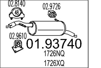 MTS 01.93740 EAN: 8033464043124.