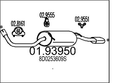 MTS 01.93950 EAN: 8033464043285.