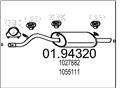 MTS 01.94320 - Koncový tlmič výfuku