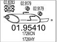 MTS 01.95410 - Koncový tlmič výfuku