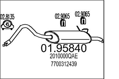 MTS 01.95840 EAN: 8033464044701.