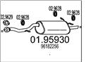 MTS 01.95930 - Koncový tlmič výfuku