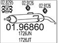 MTS 01.96860 - Koncový tlmič výfuku