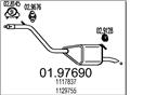 MTS 01.97690 - Koncový tlmič výfuku