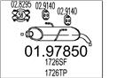 MTS 01.97850 - Koncový tlmič výfuku