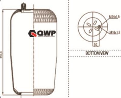 QWP WHD341AS