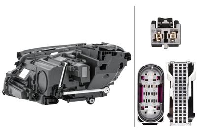 HELLA 1LX 012 076-541 Číslo výrobce: E1 4124. EAN: 4082300627145.