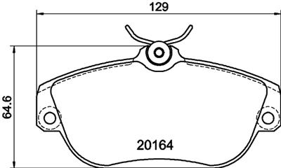 HELLA 8DB 355 018-001 Číslo výrobce: 20164. EAN: 4082300362312.