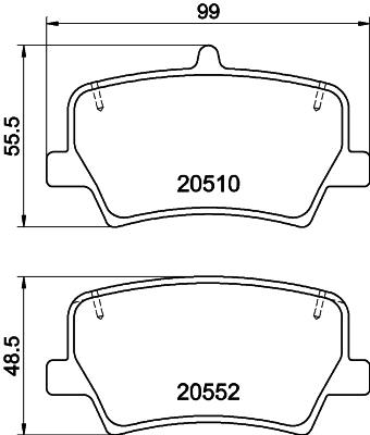 HELLA 8DB 355 039-391 Číslo výrobce: 20510. EAN: 4082300731316.