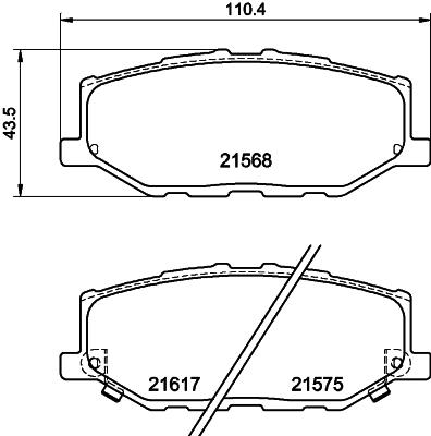 HELLA 8DB 355 040-421 Číslo výrobce: 21568. EAN: 4082300732344.