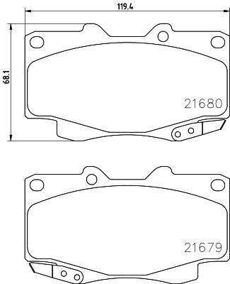 HELLA 8DB 355 013-481 Číslo výrobce: 21679. EAN: 4082300357790.
