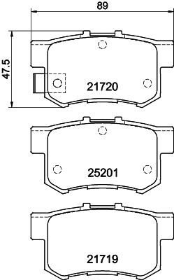 HELLA 8DB 355 015-611 Číslo výrobce: 21719. EAN: 4082300359923.