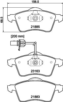 HELLA 8DB 355 008-931 Číslo výrobce: 21883. EAN: 4082300353242.