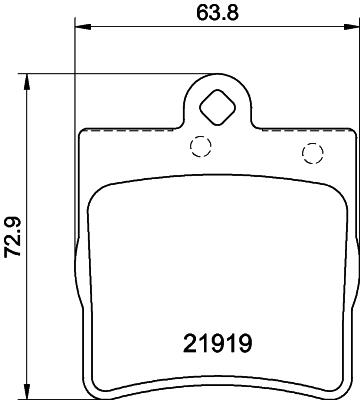HELLA 8DB 355 008-461 Číslo výrobce: 21919. EAN: 4082300352771.