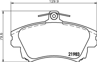 HELLA 8DB 355 006-711 Číslo výrobce: 21983. EAN: 4082300351026.